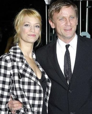 Heike Makatsch with her ex-boyfriend Daniel Craig.